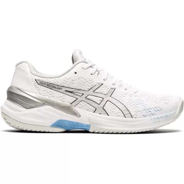 imageASICS Womens Sky Elite FlyteFoam Volleyball ShoesWhitePure Silver