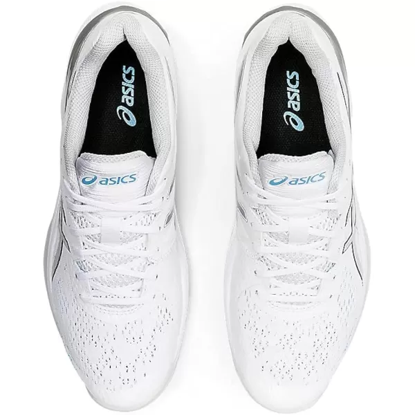 imageASICS Womens Sky Elite FlyteFoam Volleyball ShoesWhitePure Silver