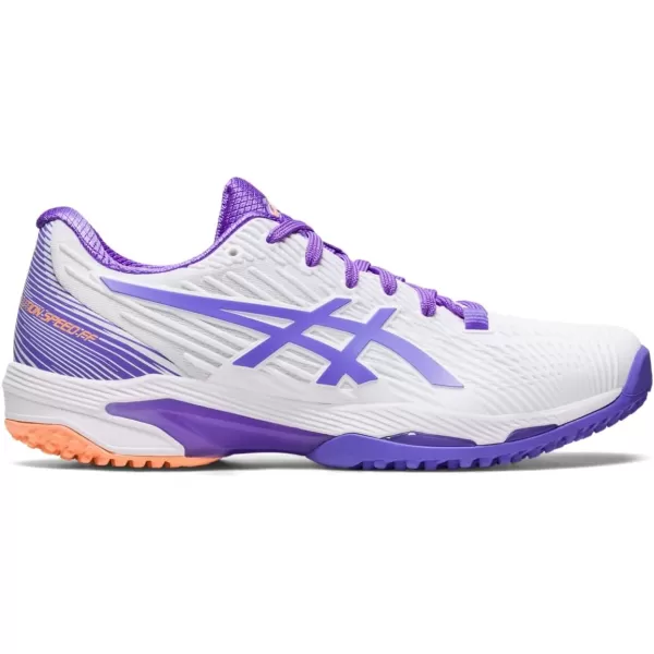 imageASICS Womens Solution Speed FlyteFoam 2 OC Tennis ShoesWhiteAmethyst