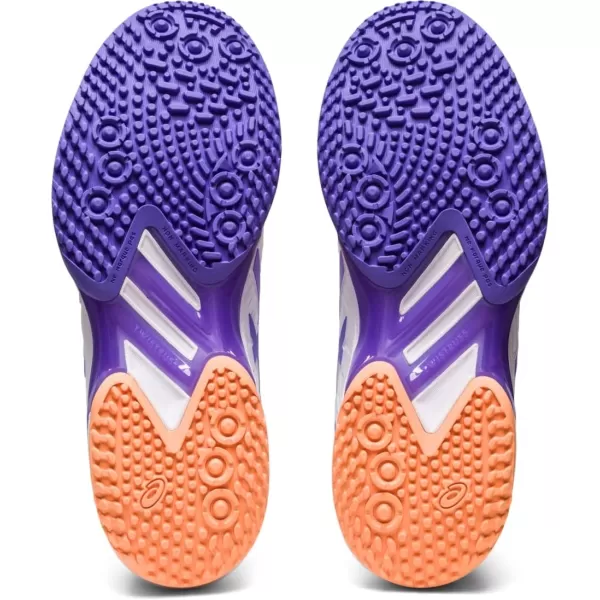 imageASICS Womens Solution Speed FlyteFoam 2 OC Tennis ShoesWhiteAmethyst