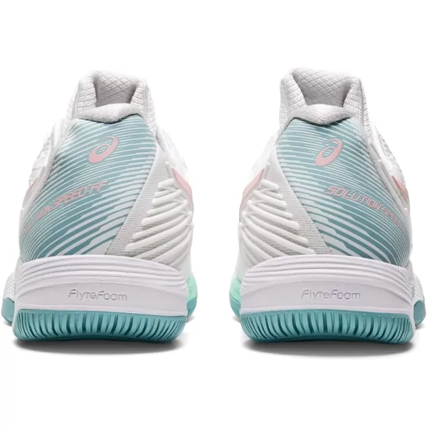 imageASICS Womens Solution Speed FlyteFoam 2 Tennis ShoesWhiteFrosted Rose