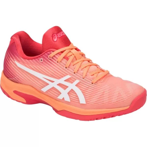 imageASICS Womens Solution Speed FlyteFoam Tennis ShoesMojaveWhite