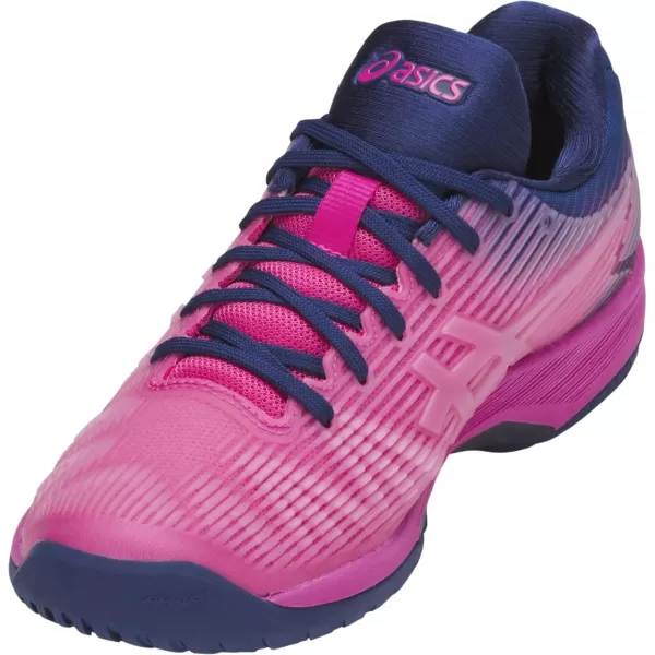 imageASICS Womens Solution Speed FlyteFoam Tennis ShoesPink GloWhite