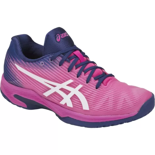 imageASICS Womens Solution Speed FlyteFoam Tennis ShoesPink GloWhite
