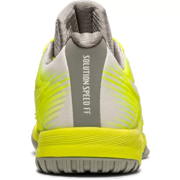 imageASICS Womens Solution Speed FlyteFoam Tennis ShoesSafety YellowWhite