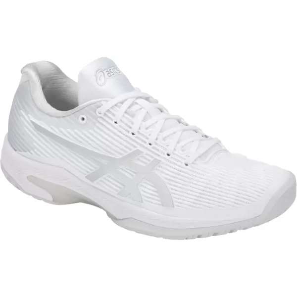 imageASICS Womens Solution Speed FlyteFoam Tennis ShoesWhiteSilver