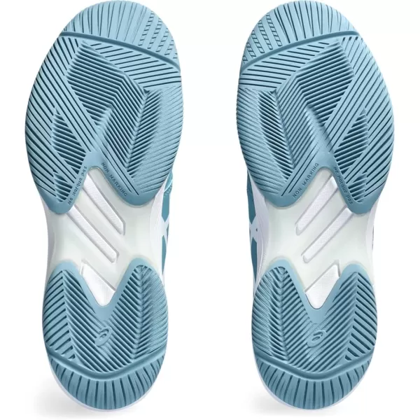 imageASICS Womens Solution Swift FlyteFoam Tennis ShoesGris BlueWhite
