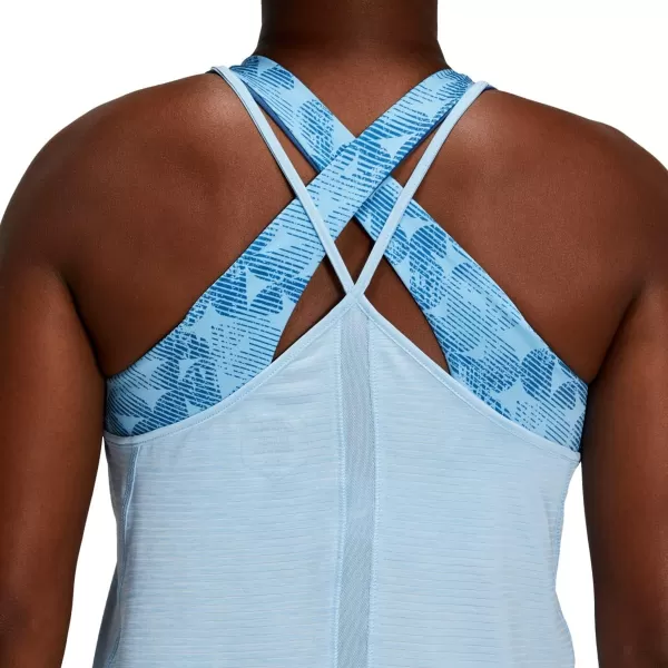 imageASICS Womens Strappy Tank Training ApparelArctic Sky Spacedye