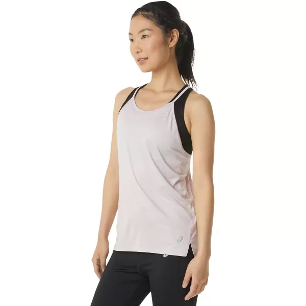 imageASICS Womens Strappy Tank Training ApparelBarely Rose Spacedye