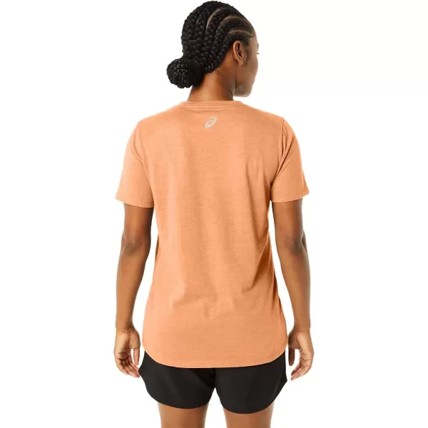 imageASICS Womens Stripes Vneck Training ApparelSummer Dune