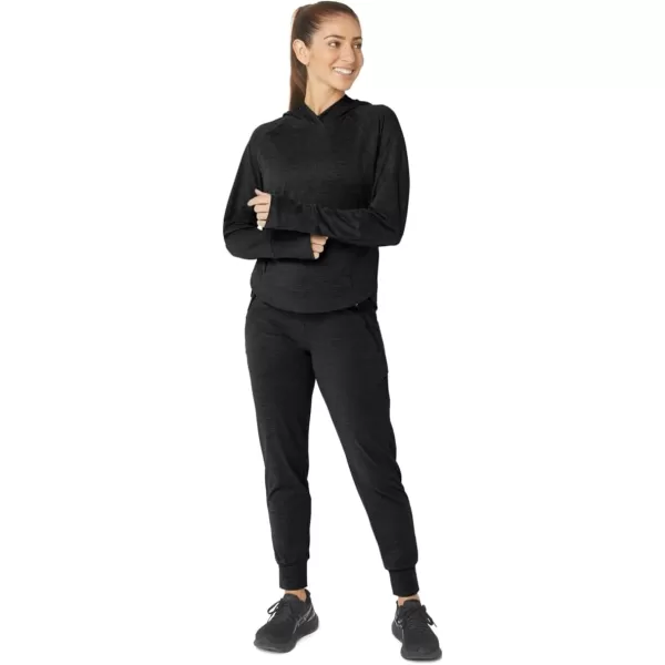 imageASICS Womens TECH PO HOODIE 20 ApparelPerformance Black Spacedye