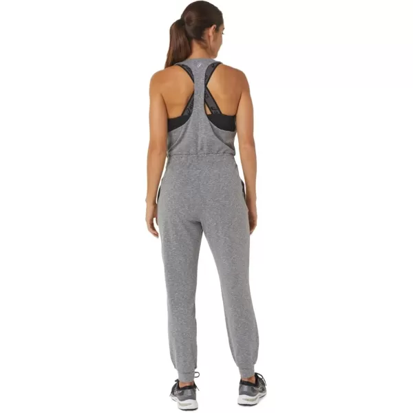 imageASICS Womens THE NEW STRONG rePURPOSED JUMPSUIT Training ApparelDark Grey Heather