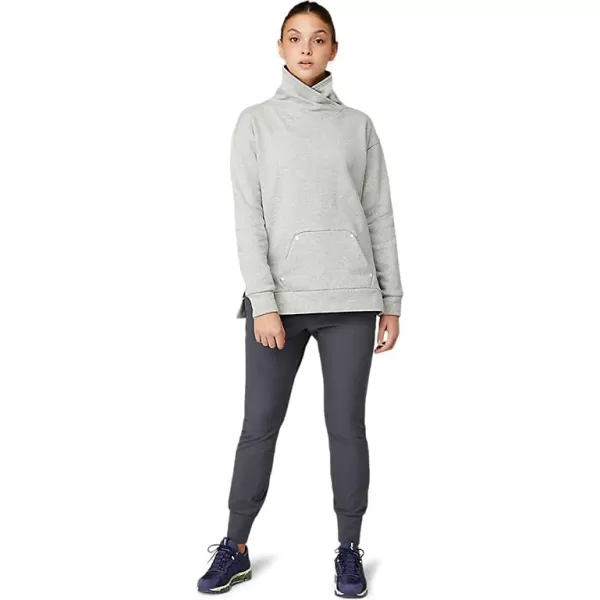 imageASICS Womens THERMAL TECH TOP Training ApparelPiedmont Grey Heather