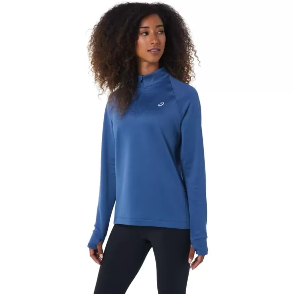 imageASICS Womens Thermopolis 14 Zip ApparelGrand Shark