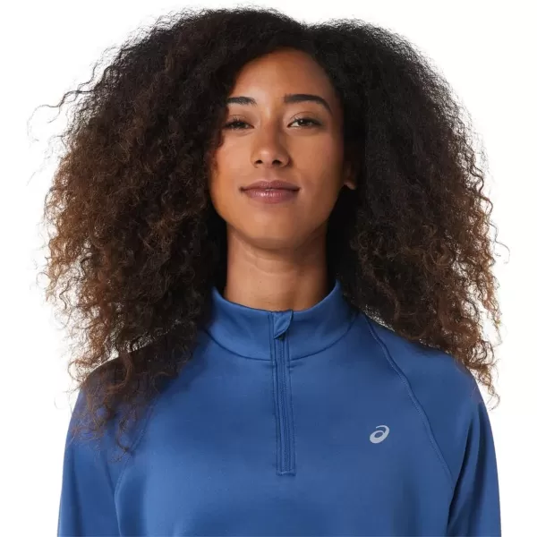 imageASICS Womens Thermopolis 14 Zip ApparelGrand Shark