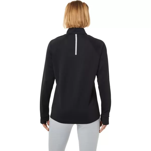 imageASICS Womens Thermopolis 14 Zip ApparelPerformance Black