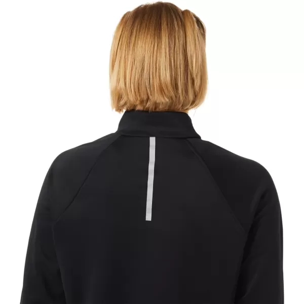 imageASICS Womens Thermopolis 14 Zip ApparelPerformance Black