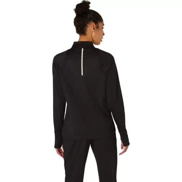 imageASICS Womens Thermopolis Half Zip Running ApparelPerformance Black