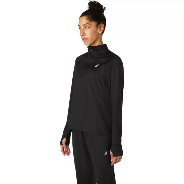 imageASICS Womens Thermopolis Half Zip Running ApparelPerformance Black