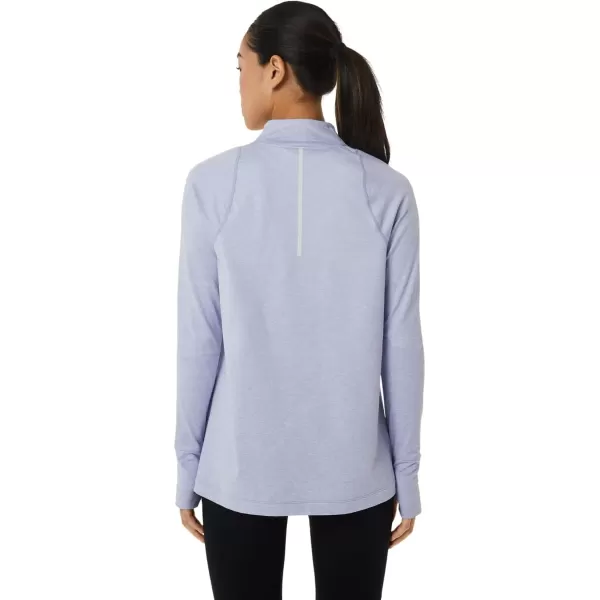 imageASICS Womens Thermopolis Half Zip Running ApparelVapor Heather