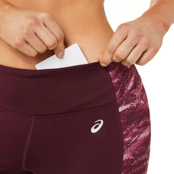 imageASICS Womens Thermopolis Winter Tight Running ApparelDeep MarsMist Multi