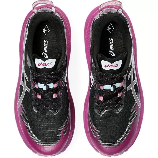 imageASICS Womens Trabuco Max 3 Running ShoesBlackLight Blue