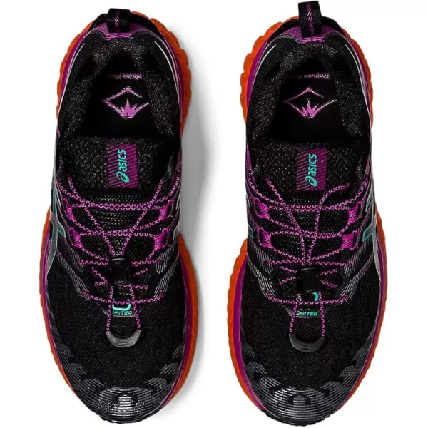 imageASICS Womens Trabuco Max Running ShoesBlackDigital Grape