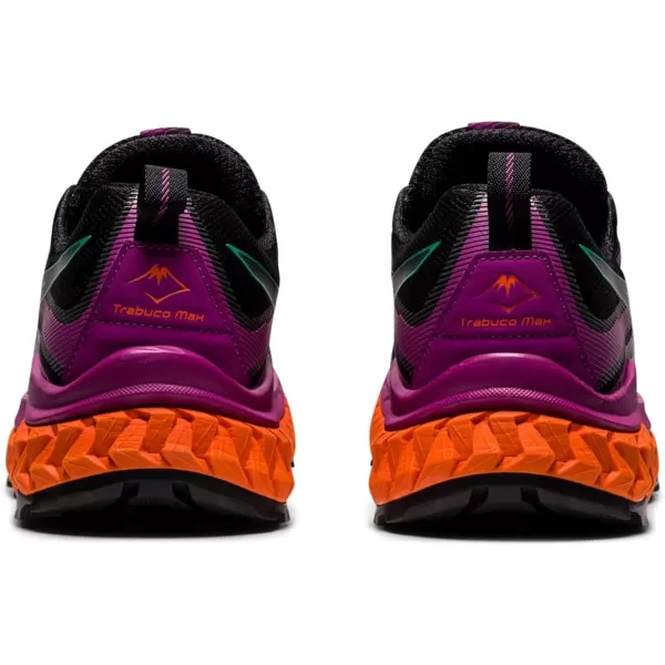 imageASICS Womens Trabuco Max Running ShoesBlackDigital Grape