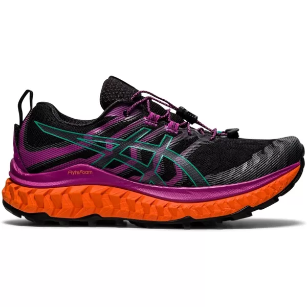 imageASICS Womens Trabuco Max Running ShoesBlackDigital Grape