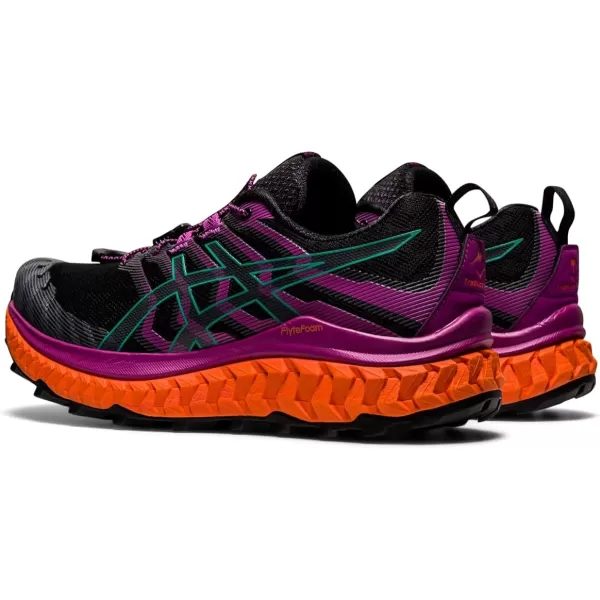 imageASICS Womens Trabuco Max Running ShoesBlackDigital Grape