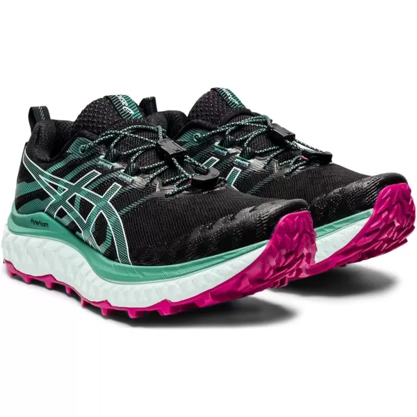 imageASICS Womens Trabuco Max Running ShoesBlackSoothing Sea