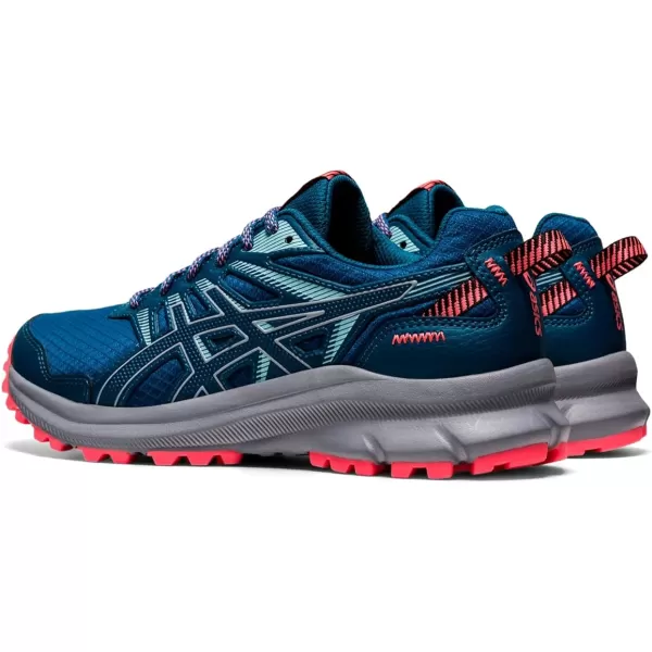 imageASICS Womens Trail Scout 2 Running ShoesDeep Sea TealPiedmont Grey