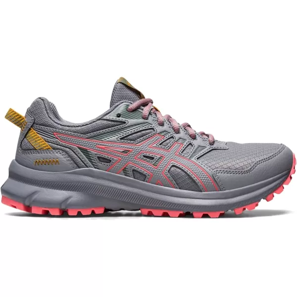 imageASICS Womens Trail Scout 2 Running ShoesSheet RockPapaya