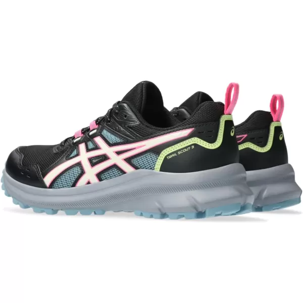 imageASICS Womens Trail Scout 3 Running ShoesBlackBirch
