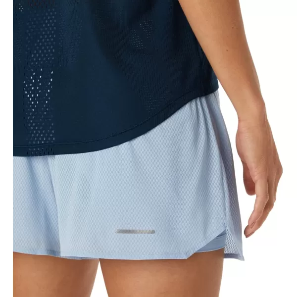 imageASICS Womens Ventilate 2N1 35 Short Running ApparelMist