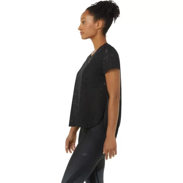 imageASICS Womens Ventilate ACTIBREEZE Short Sleeve TOP ApparelPerformance Black