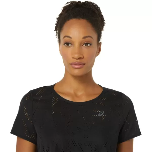 imageASICS Womens Ventilate ACTIBREEZE Short Sleeve TOP ApparelPerformance Black