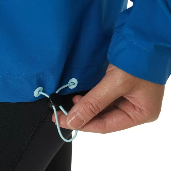 imageASICS Womens WATERPROOF JACKET ApparelLake DriveClear Blue
