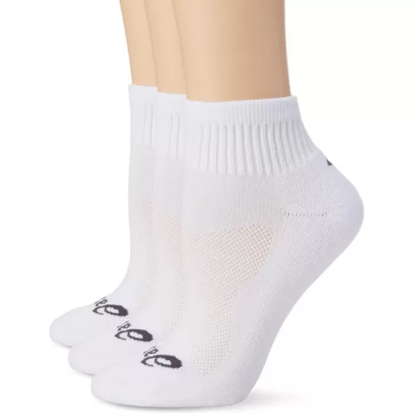 imageASICS Cushion Quarter Running SocksWhite