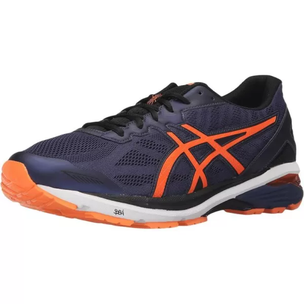 imageASICS GT2000 5 Mens Running ShoeIndigo BlueHot OrangeBlack