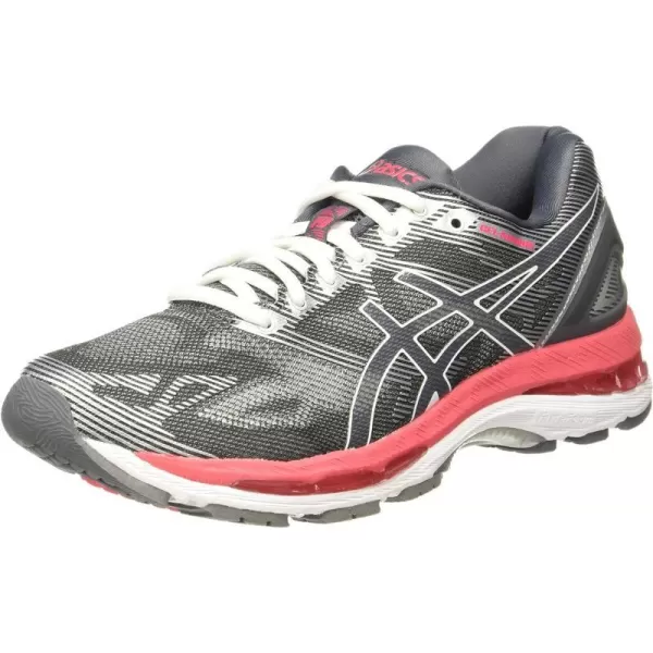 imageASICS GelNimbus 19 Womens Running ShoeCarbonRouge RedWhite