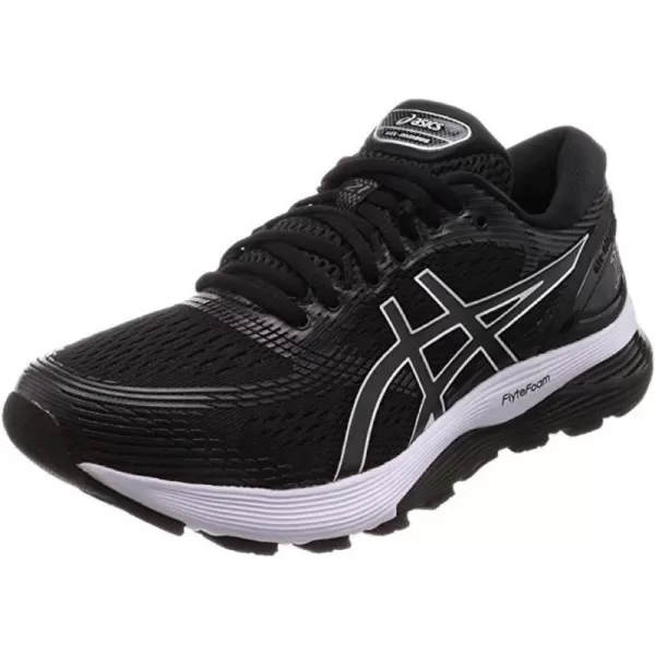 imageASICS GelNimbus 21 Mens Running ShoeBlack Black Dark Grey 001