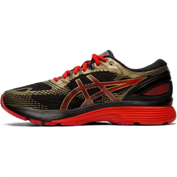 imageASICS GelNimbus 21 Mens Running ShoeBlackClassic Red
