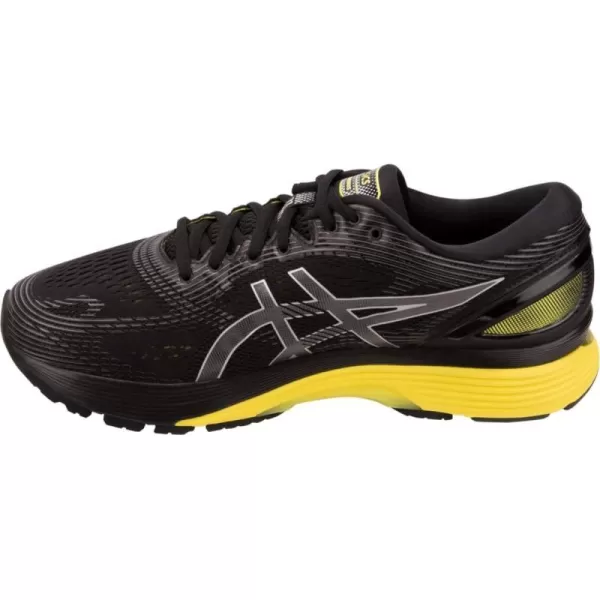 imageASICS GelNimbus 21 Mens Running ShoeBlackLemon Spark