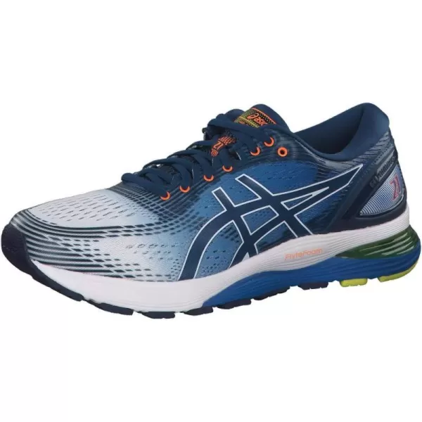 imageASICS GelNimbus 21 Mens Running ShoeWhite WhiteLake Drive 100