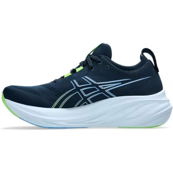 imageASICS GelNimbus 26 Mens RunningFrench BlueElectric Lime
