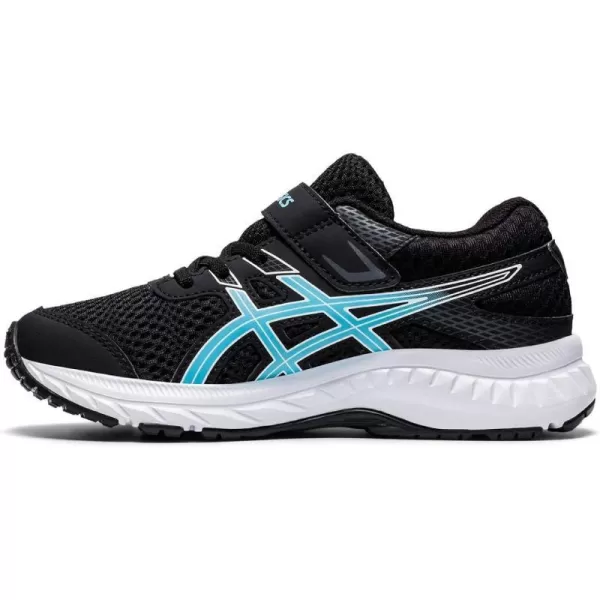 imageASICS Kids Contend 6 PreSchool Running ShoesBlackBlue