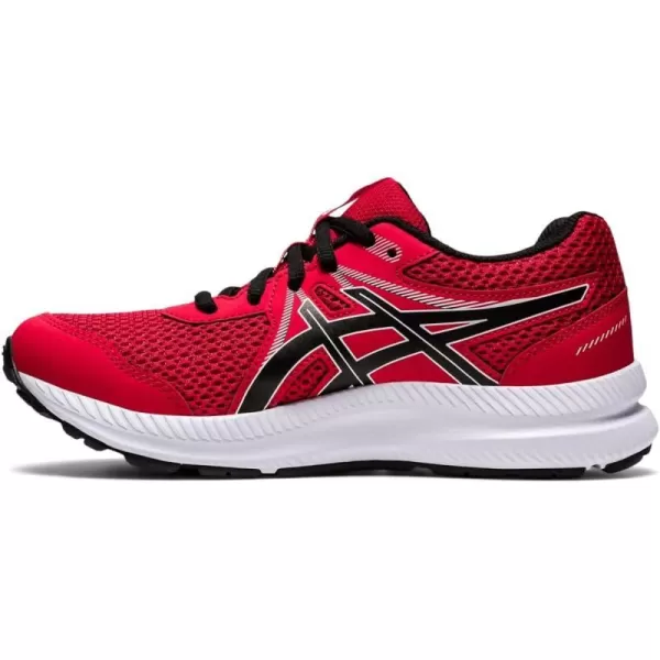 imageASICS Kids Contend 7 Grade School Running ShoeClassic RedBlack