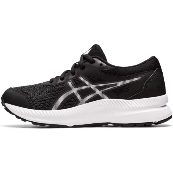 imageASICS Kids Contend 8 Grade School Running ShoesBlackWhite