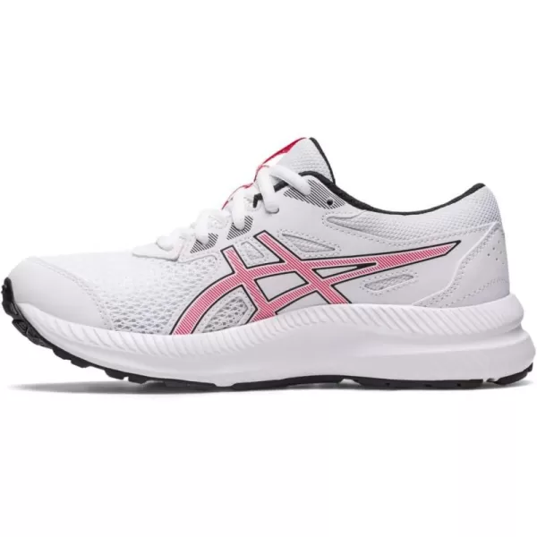 imageASICS Kids Contend 8 Grade School Running ShoesWhiteElectric Red